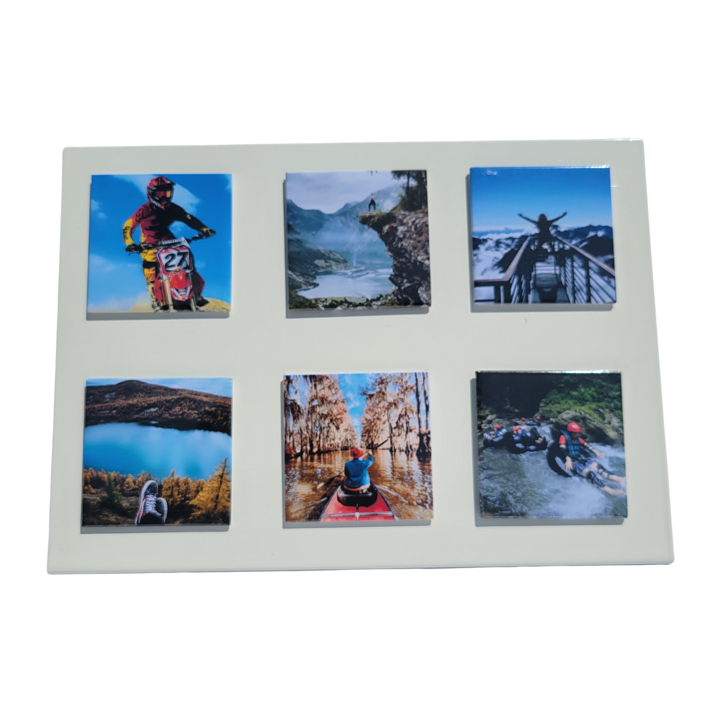 Set of 3 Custom Photo Magnets – Personalized Keepsakes