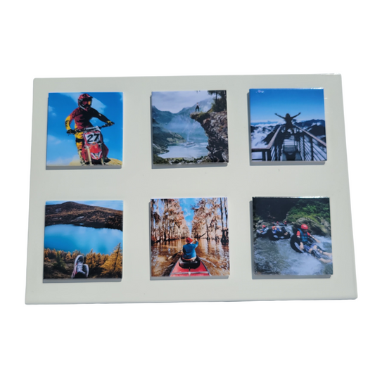 Set of 3 Custom Photo Magnets – Personalized Keepsakes