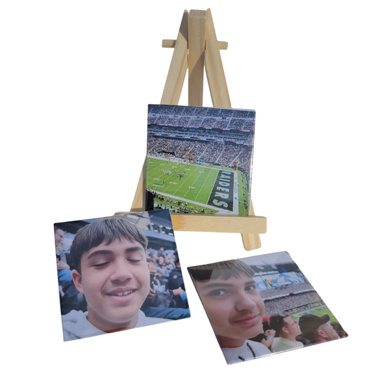 Set of 3 Custom Photo Magnets – Personalized Keepsakes